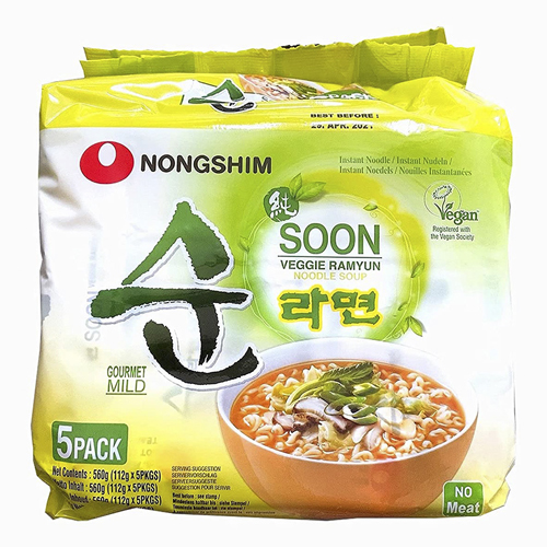 Soon Veggie Ramyun Noodle Soup thumbnail 1